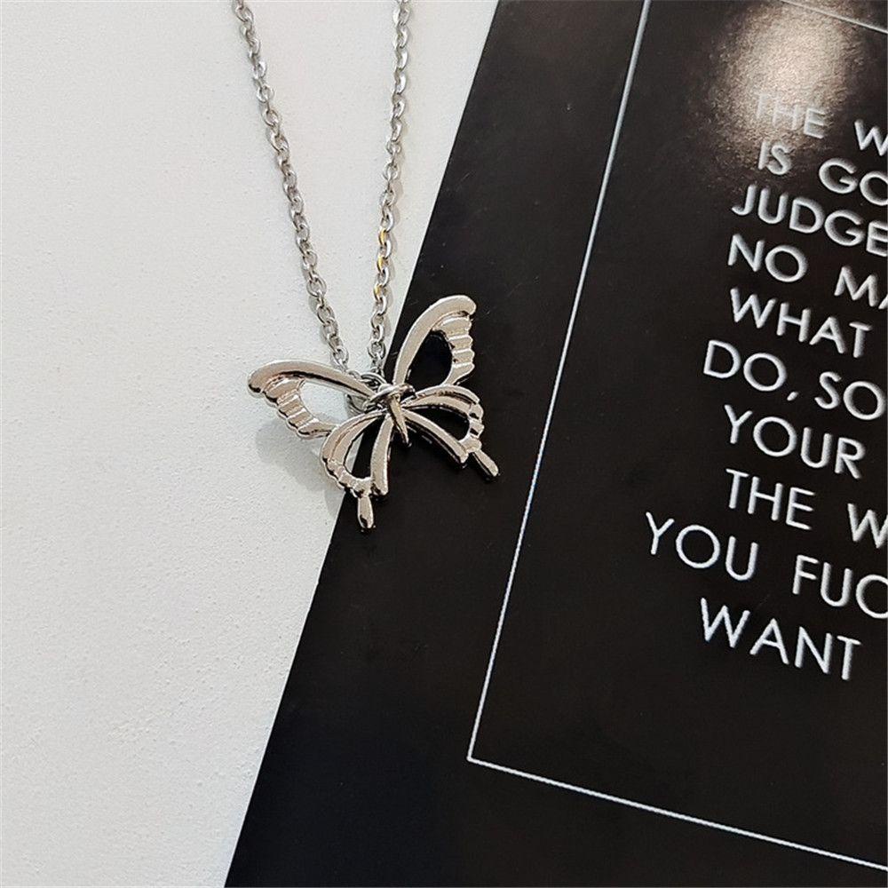 Top 2Pcs Kalung Perhiasan Salib Hip-hop Sweater Rantai Lapisan Ganda