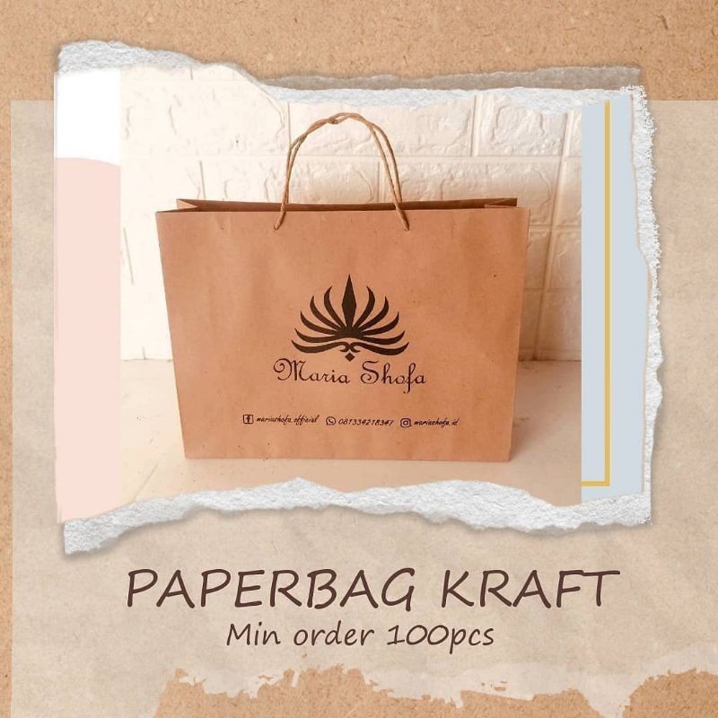 

paper bag costum terlaris desaign sablon