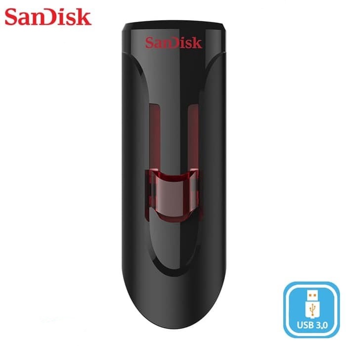 Flashdisk 64GB SANDISK Cruzer Glide 3.0 64GB Garansi Resmi 5 TAHUN