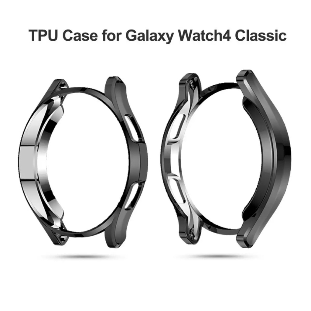 Silicone Bumper Samsung Galaxy Watch 4 Classic 42mm 46mm Case Cover