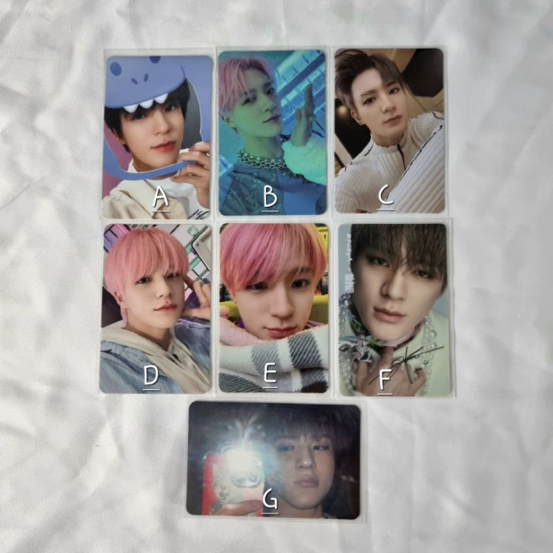 PC NCT Jeno Pinkfong Dfesta Universe Glitchmode selimut TC Selca mixtape  mirror