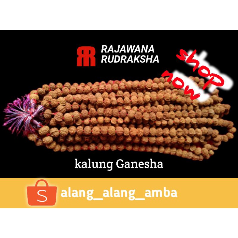 kalung rudraksha Ganesha