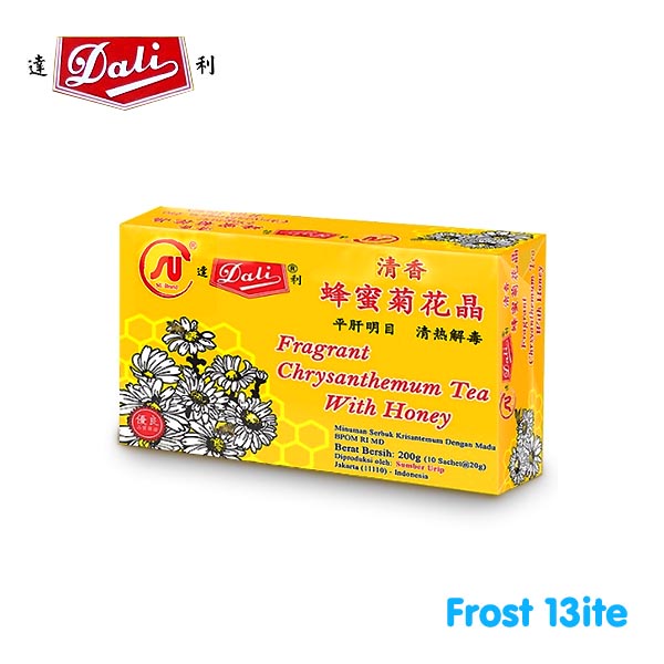 

Dali Chrysanthemum Tea With Honey / Teh Bunga Krisan / Ci Wa Cing 200g (10 sachet @ 20g)