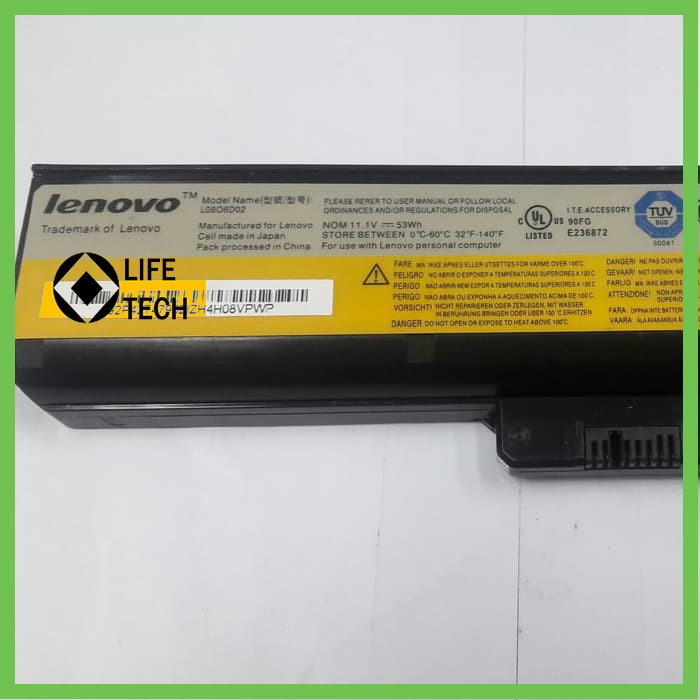 Baterai Laptop Lenovo 3000 Ideapad G430 G430LE G450M G450 G455A G530A G530 G550 G555 V460 Z360 N500 L06L6Y02 L08L6Y02 57Y6527 L08L6C02 5200mAh