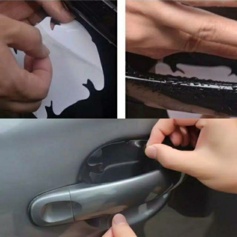 Anti Gores Pelindung Gagang pintu Mobil 1pack=4pcs - Car Handle Protector