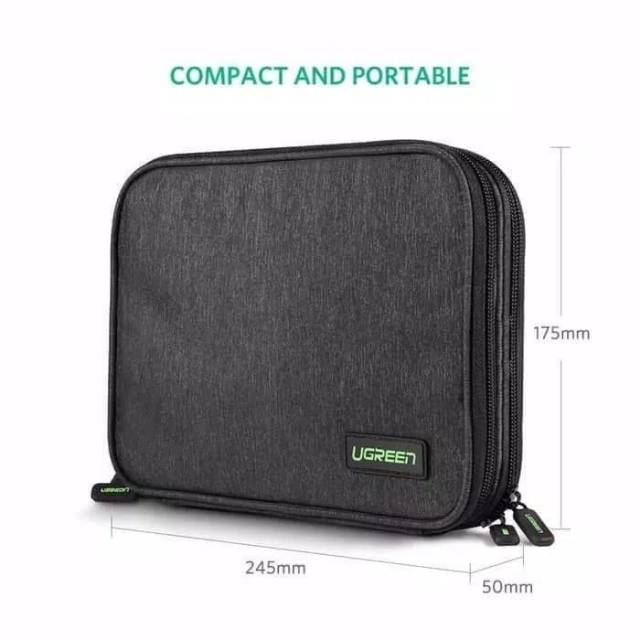 Tas Ugreen Hard Carrying Case Travelling Original