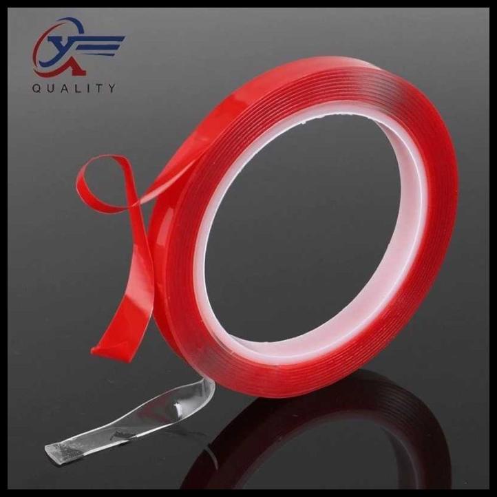 

Selotip Double Sided Tape Lakban Perekat 2 Sisi Transparan Acrylic 3M