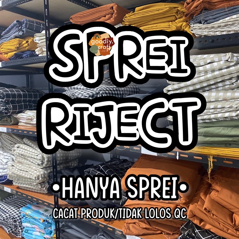 NEW [SPREI RIJECT] DIJUAL HANYA SPREI / EMILY KOREAN EARTH TONE MINIMALIS POLOS - GOODIY.CRAFT