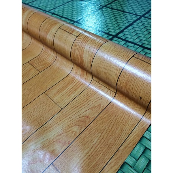 Karpet Lantai Meteran motif Kayu