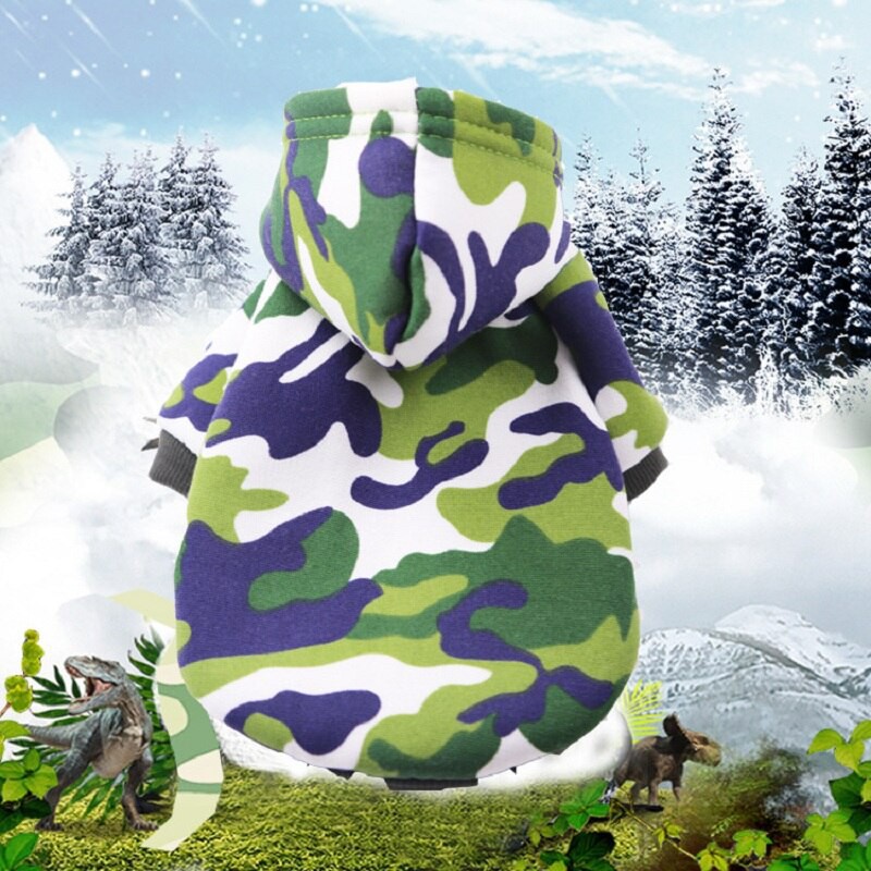 Baju Kucing/ Anjing  /Hoodies Camouflage