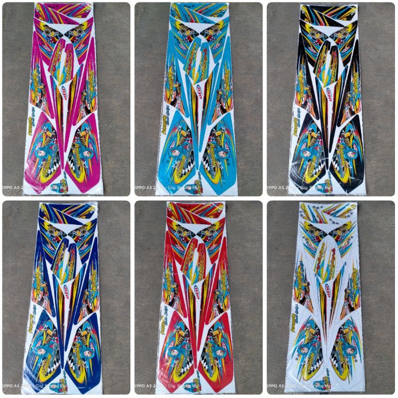 (COD) STRIPING VARIASI VIXION OLD LAMA WANITA HIJAB