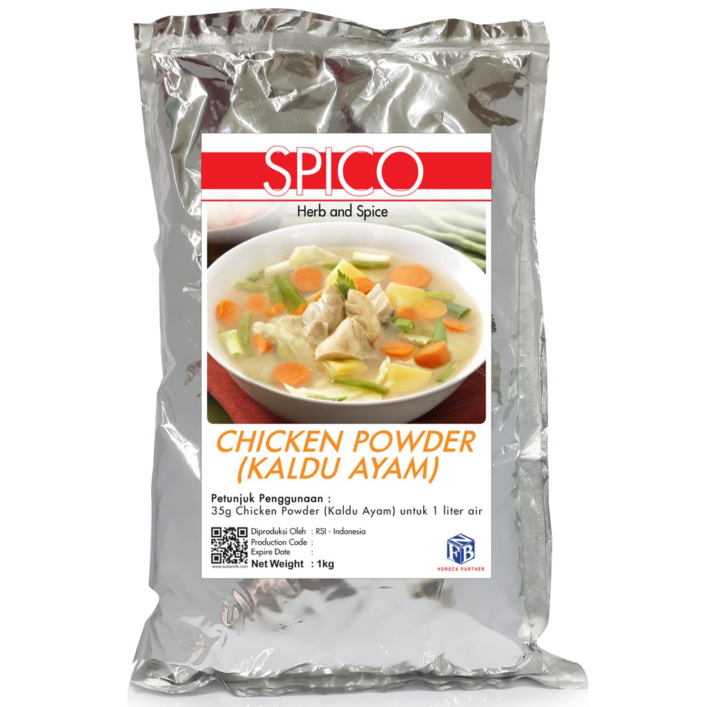 

Chicken Powder (Kaldu Ayam) SPICO 1kg