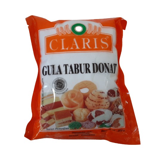 

Gula Tabur Claris 250gr (Orange donat)