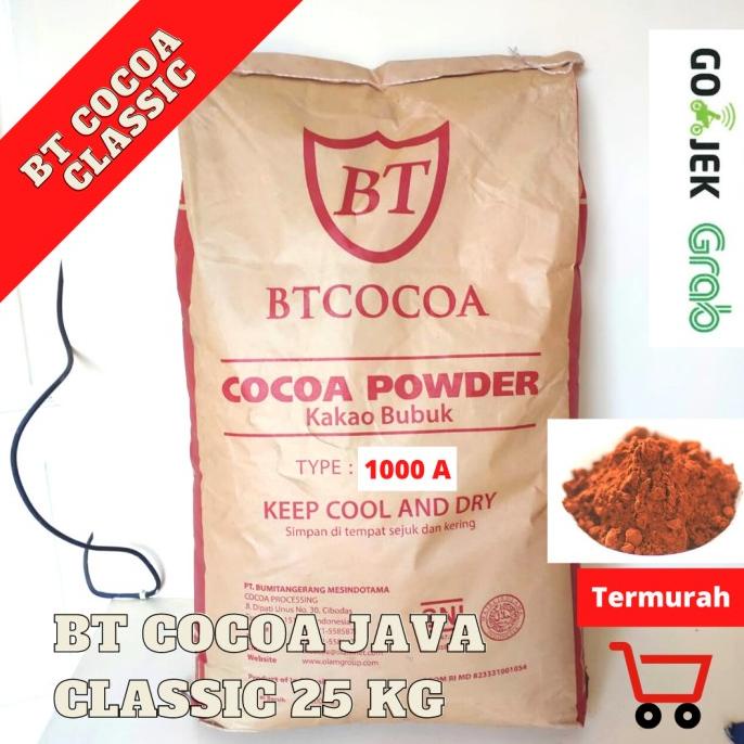 

BT COCOA JAVA CLASSIC CHOCOLATE BT 1000 A 25 kg ---NEW---