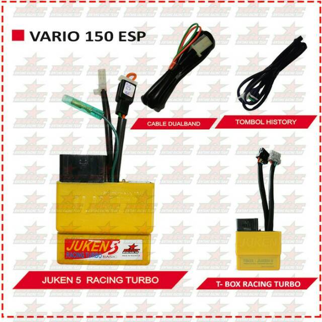 ECU BRT Juken 5 Basic Vario 150 Esp Racing Turbo
