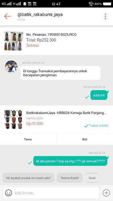 Batik Pria Lengan Panjang Batik Anak Hrb026 Motif Keratonan Kode 002 Size M L Xl Xxl Reguler Seller