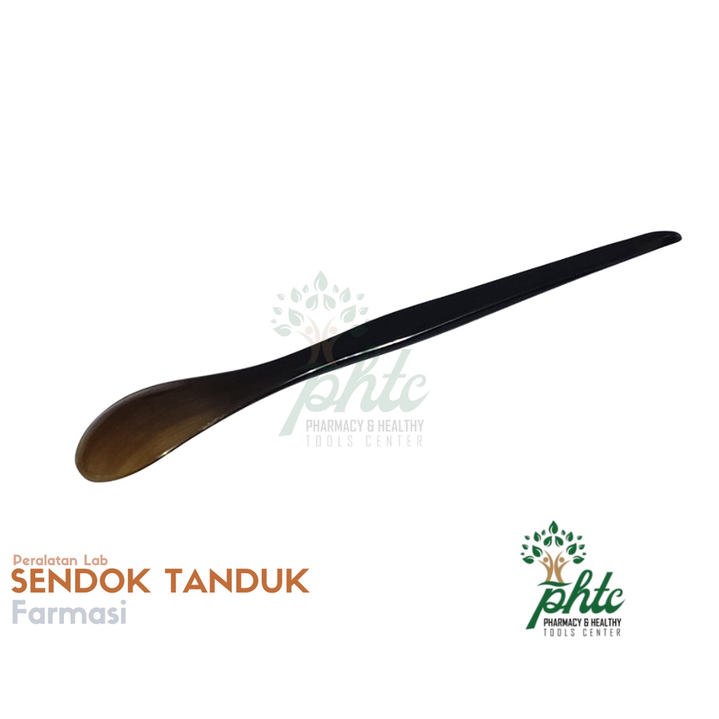 Sendok Tanduk l Alat Untuk Mengambil Sample Serbuk Kimia l Sendok Tanduk Farmasi