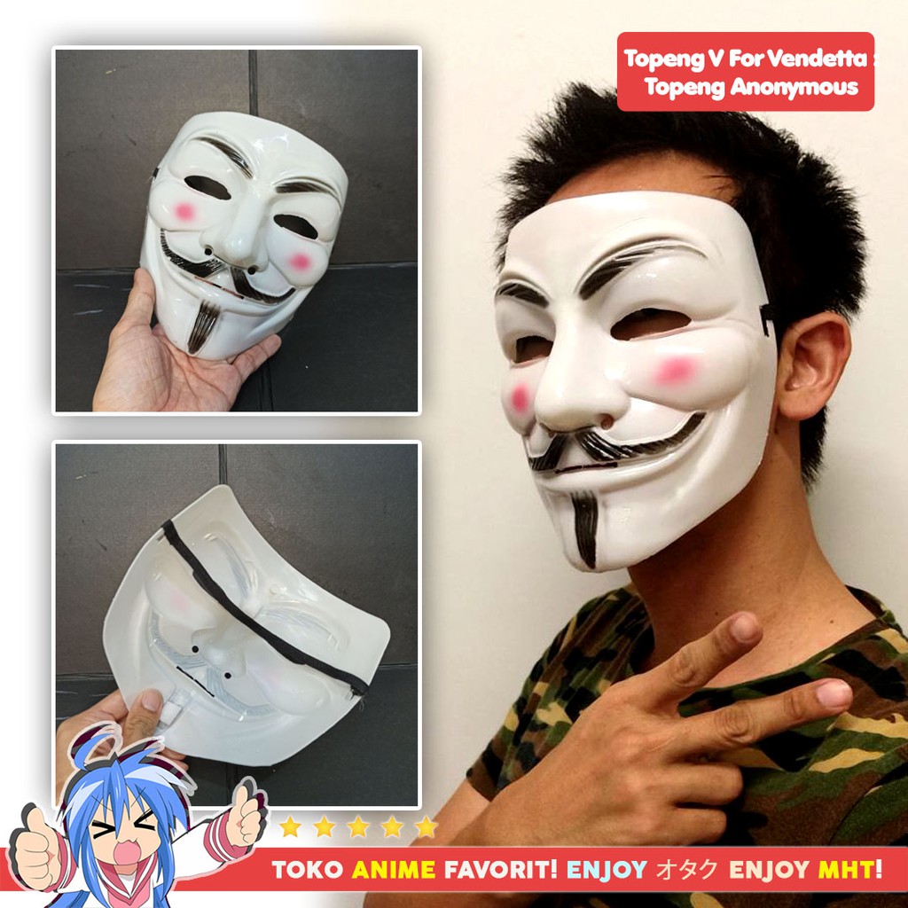 Topeng V For Vendetta : Anonymous