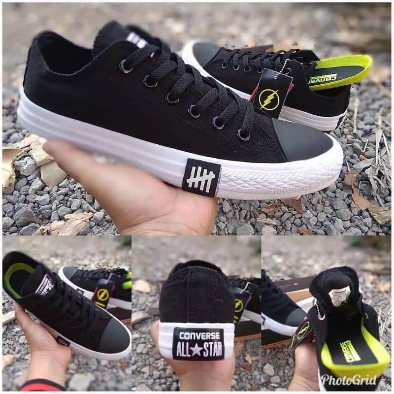 sepatu converse undefeated pendek hitam