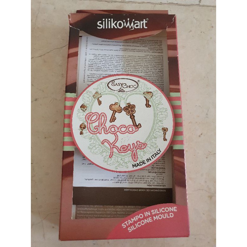 VAYA Sale - Silikomart Silicone Mould / Cetakan Coklat Bentuk Kunci Premium Import