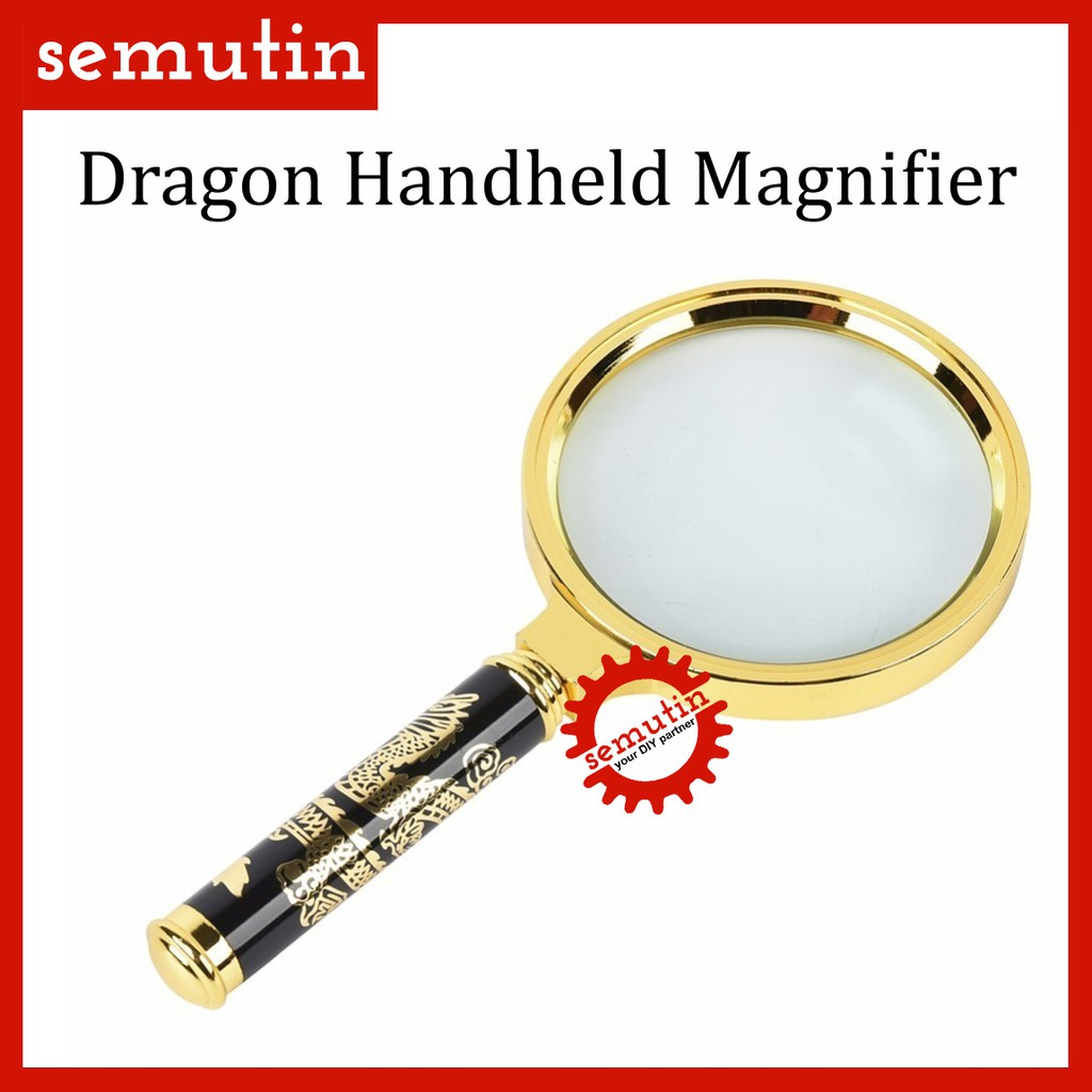 

Kaca Pembesar Motif Naga XINXIANG XX-Dragon60-100 ORIGINAL / Lup Lensa Handheld Magnifier