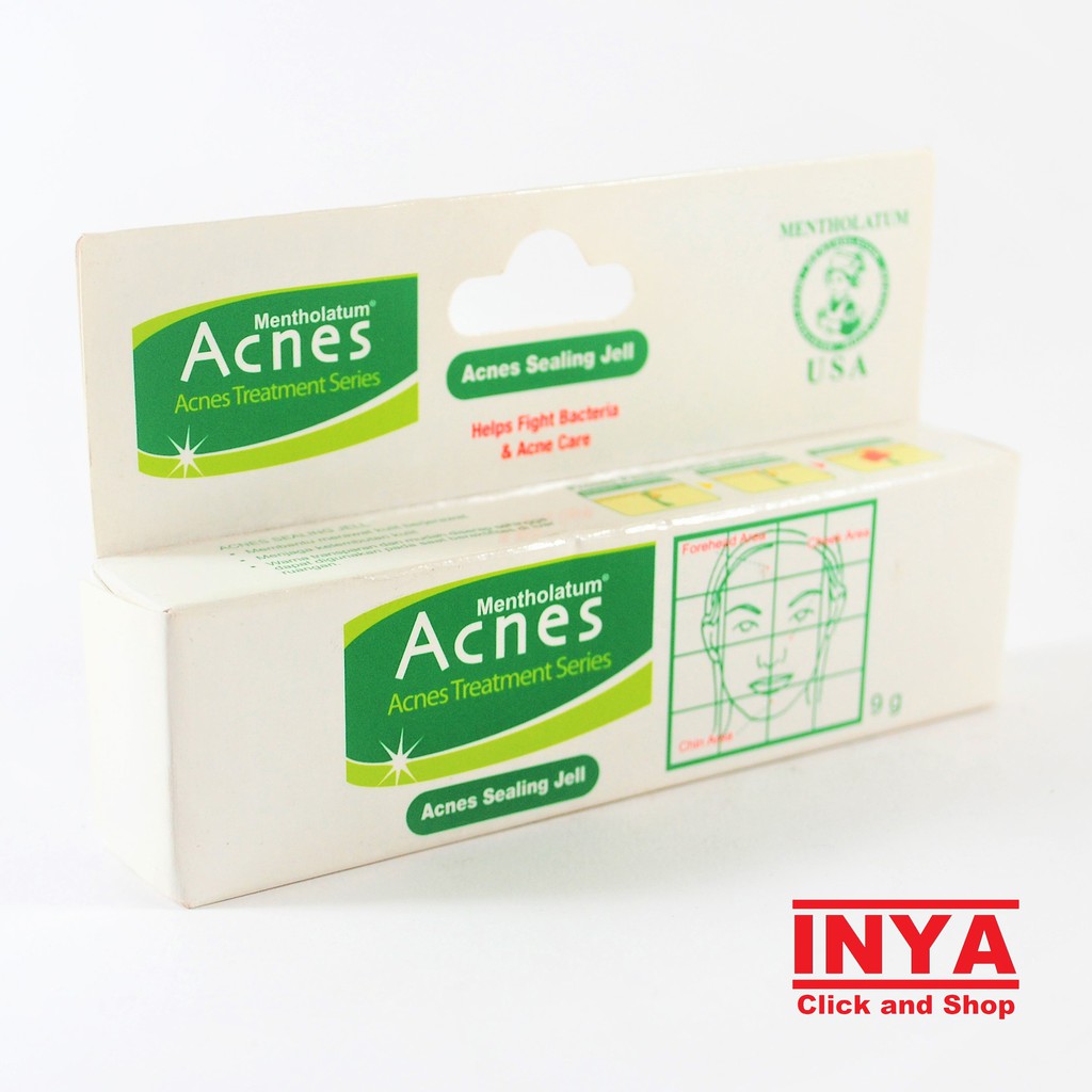 Obat Jerawat MENTHOLATUM USA ACNES SEALING JELL 9gr - ACNES TREATMENT SERIES