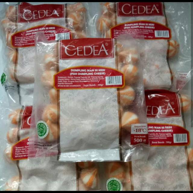 

Dumpling Ikan isi Keju