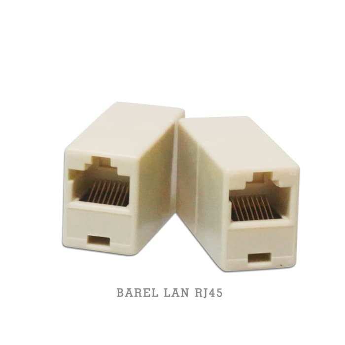 Sambungan konektor Lan / Rj45 /Barel/Barell | ITECHBALI