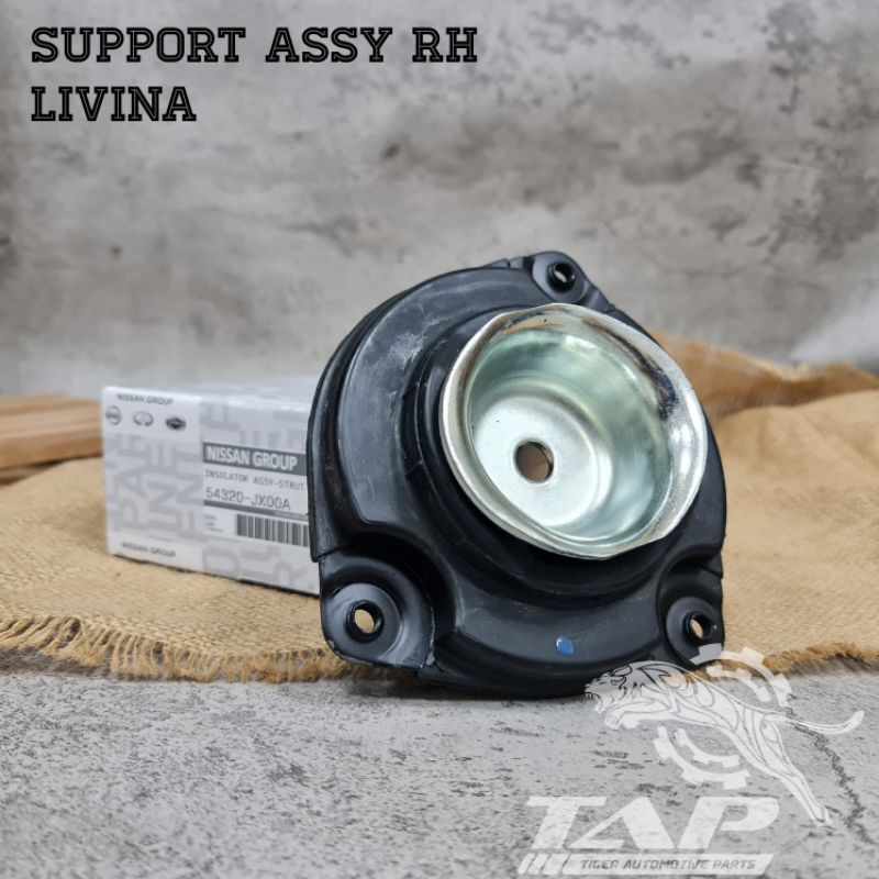 SUPPORT ASSY - TATAKAN KARET SHOCK BREAKER DEPAN LIVINA / EVALIA / LATIO