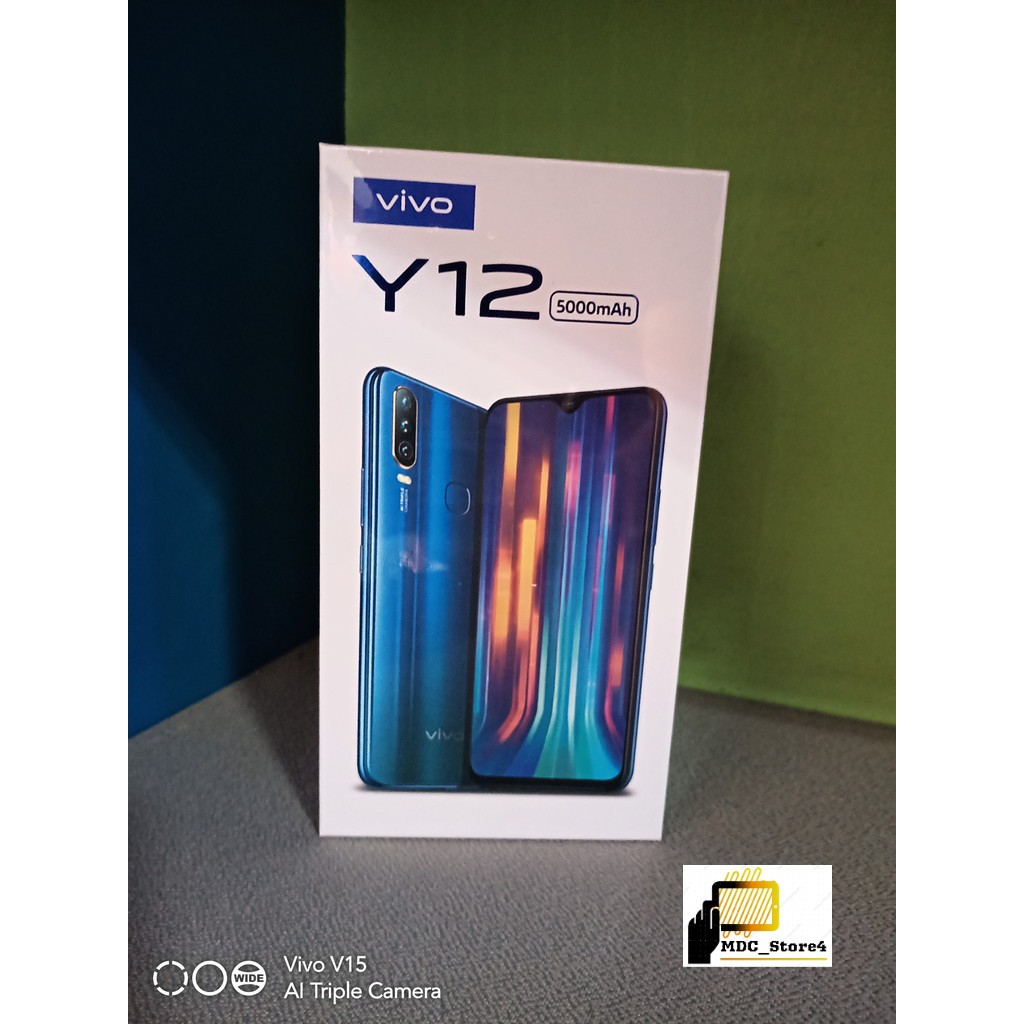 VIVO Y12 Ram 3/32 dan 3/64 New - Garansi Resmi vivo Smartphone.