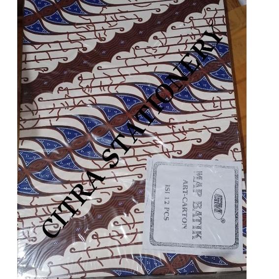 

New Popular Map Batik Folio