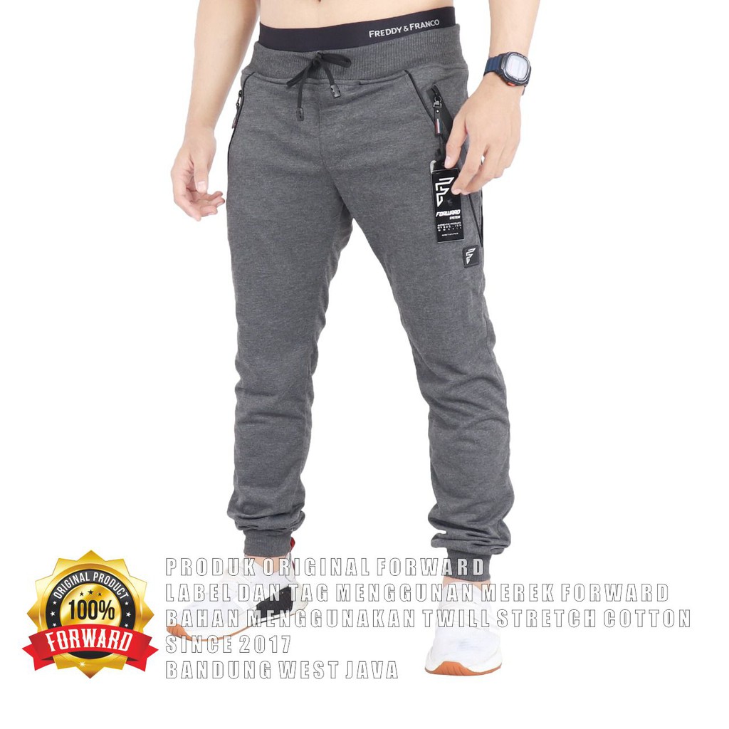 Celana joger jogger pria polos original forward