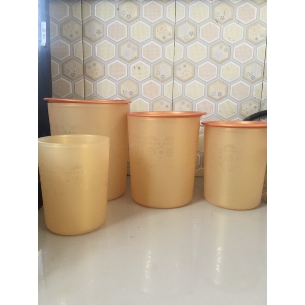 toples gold series tupperware preloved