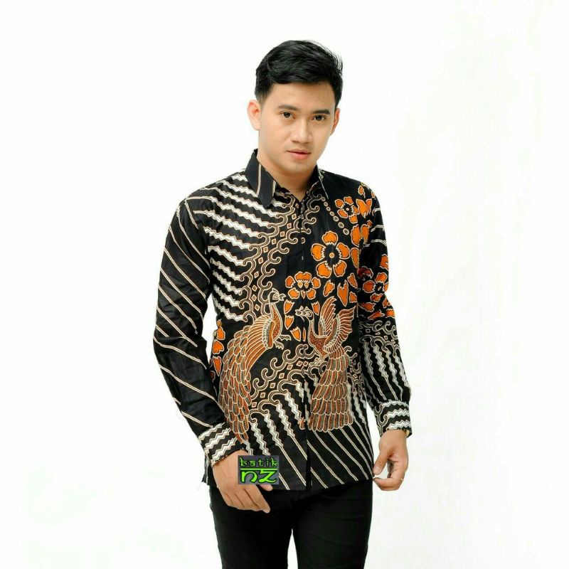 BAJU KEMEJA  batik.pria LENGAN PANJANGi seze jombo M L, XL XXL XXXL 4XL 5XL,,,_10xl