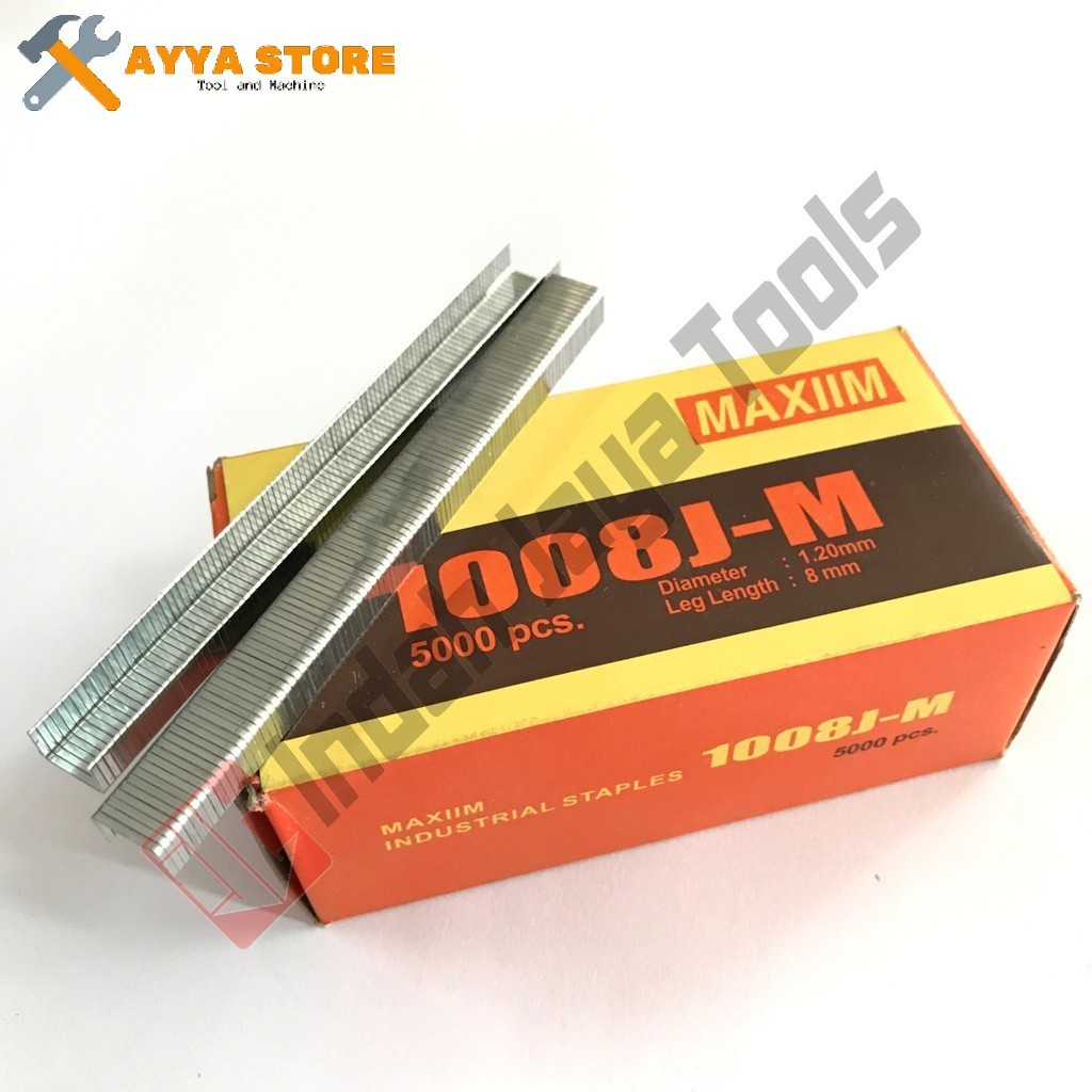

Isi Paku Tembak / Staples / Refill Air Nailer 1008J Maxiim Ayya