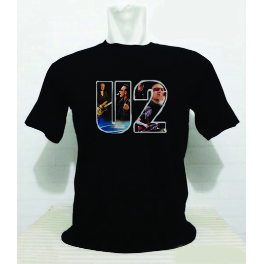 Kaos Sablon Digital Music BAND U 2 -10