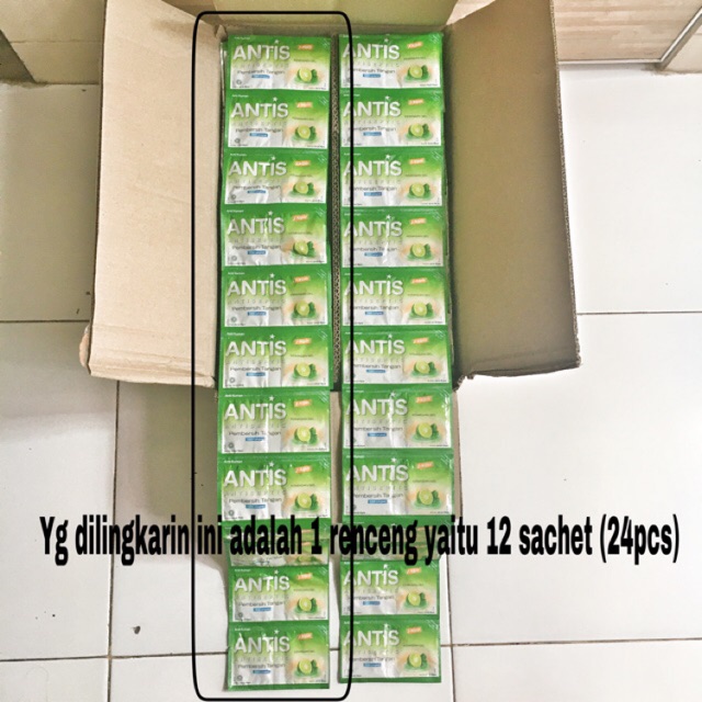 Antis Sachet 1 renceng 120ml