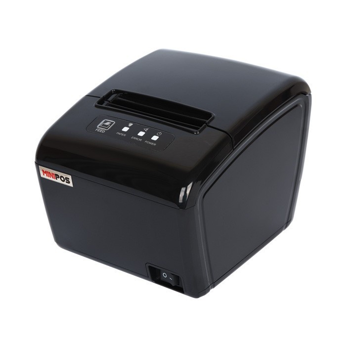 Printer Thermal MINIPOS MP-80U 80mm USB Struk Auto Cutter Kasir Antrian Pujasera Foodcourt Resi Online Murah