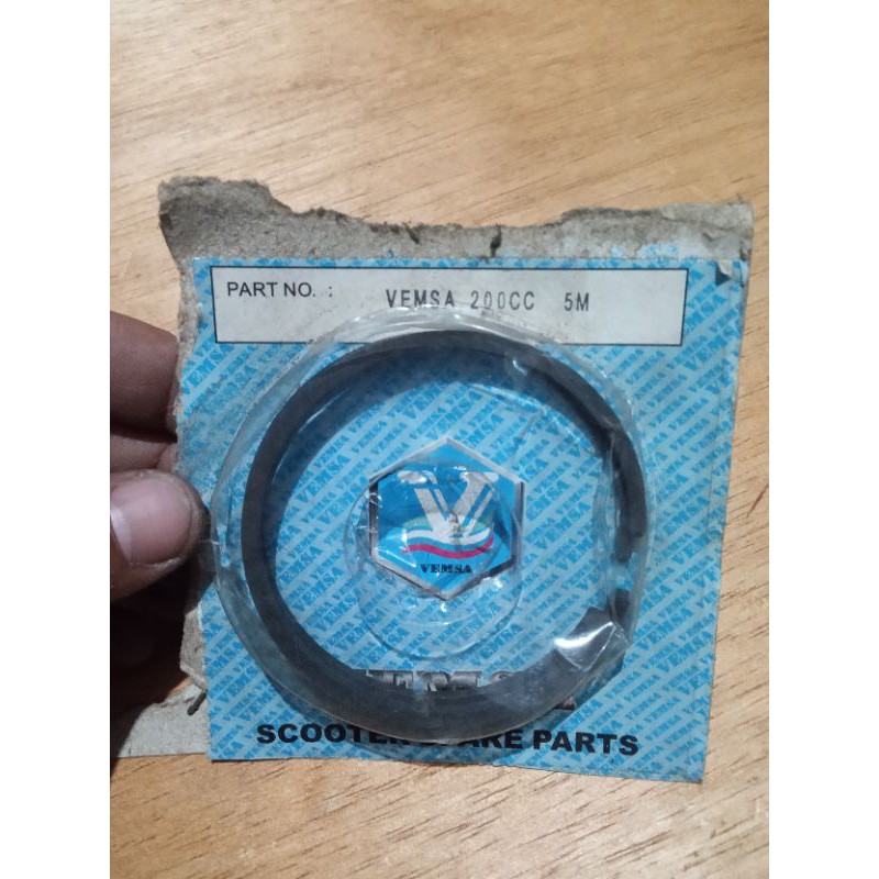 ring seher piston vespa P200XE oversize 5M