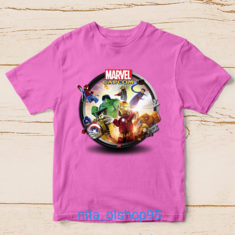 baju anak lego Marvel Avengers superhero