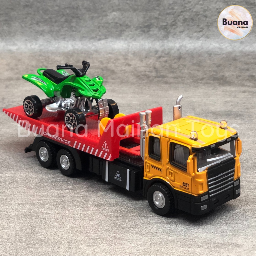 DIECAST TOW TRUCK MAINAN DIE-CAST TRUK DEREK KONSTRUKSI KENDARAAN MOBIL MOBILAN ANAKST251