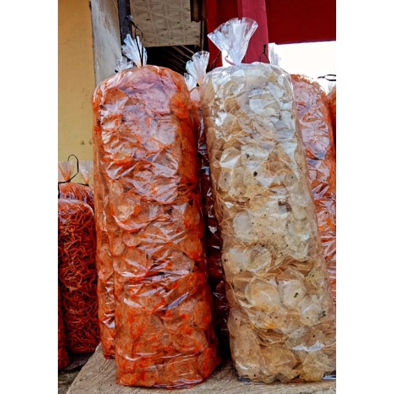 

keripik kaca daun jeruk extra bumbu pedas kripca