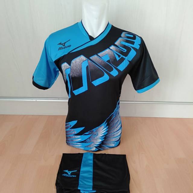 Setelan Jersey mizuno elang futsal volly sepakbola