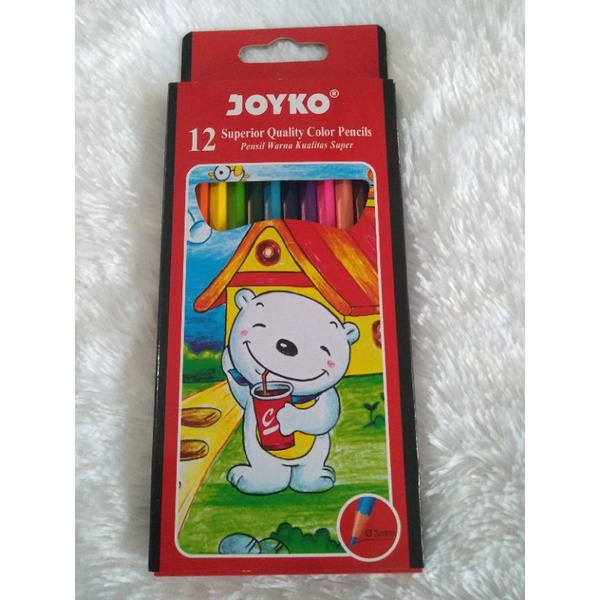 

joyko pensil warna 12 W CP-12PB