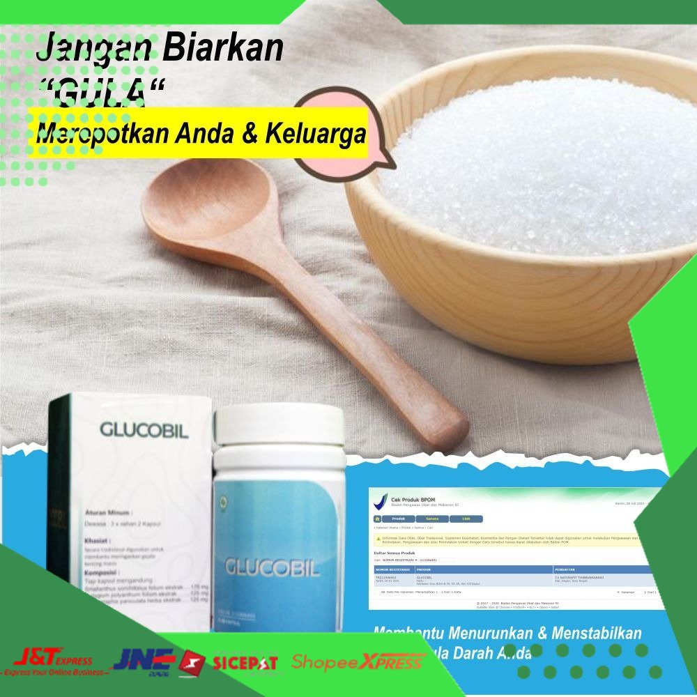 

GLUCOBIL HERBAL PREMIUM - OBAT HERBAL GULA DAN OBAT DIABETES