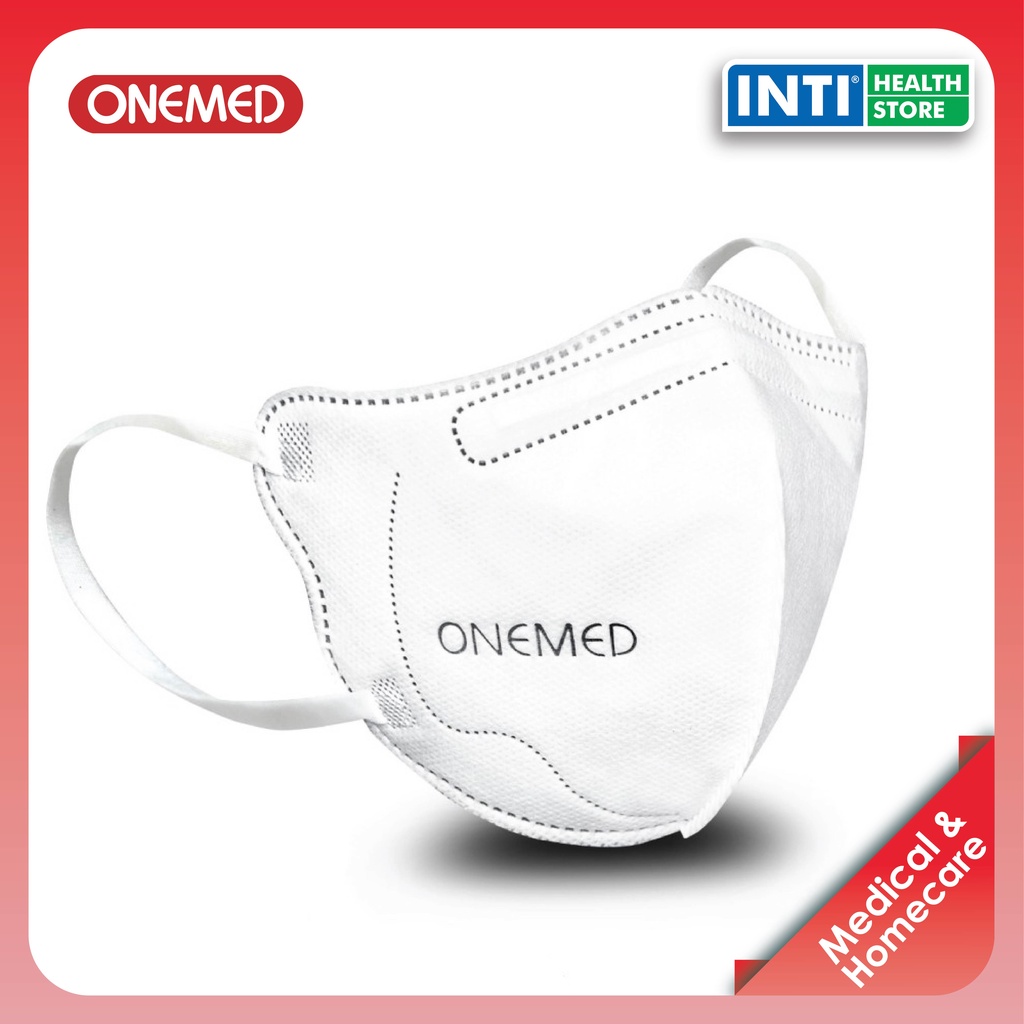 Onemed | Masker Earloop Medis KN95 Anak 4 Ply| Masker KN95 Anak Isi 20