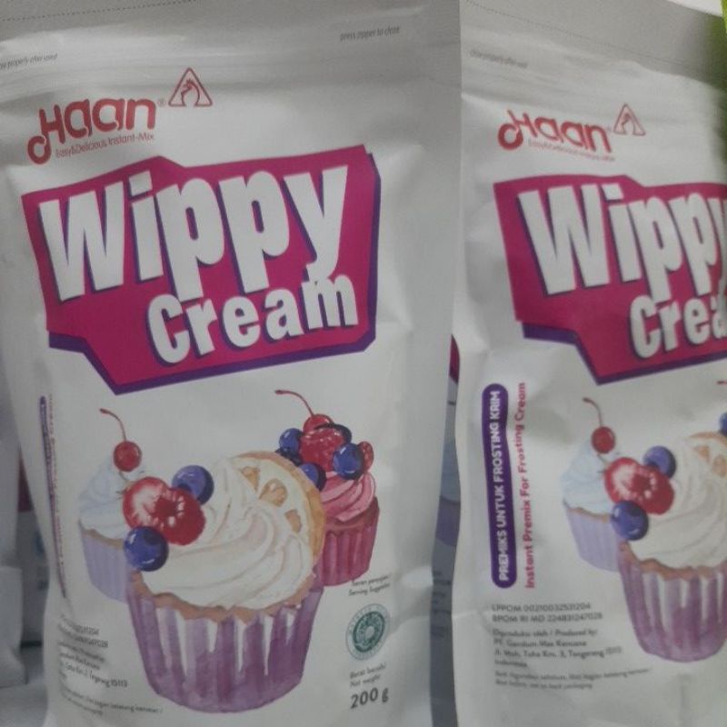 

Haan Wippy Cream 200 gr