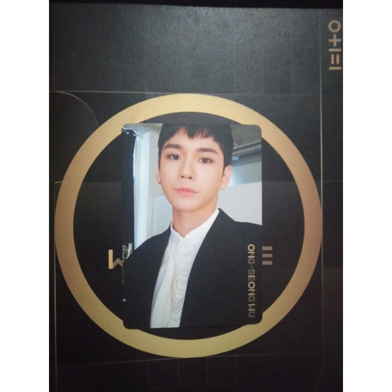 [BOOKED][OFFICIAL] Photocard WANNA ONE (Ong Seongwu) O+1=1 - I PROMISE YOU