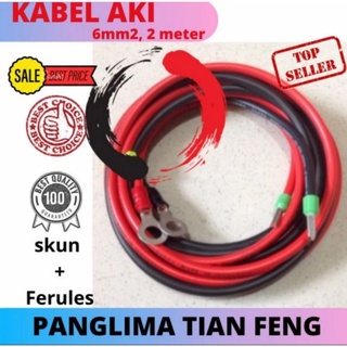 Jual Kabel Aki Nyaf Sqmm Meter Aki To Scc Sepasang Merah Hitam Shopee Indonesia