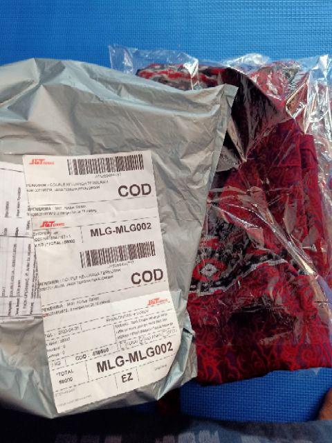 Batik Couple Keluarga Sania Ruffle Ori Ndoro Jowi Dnt Mega Mendung Merah